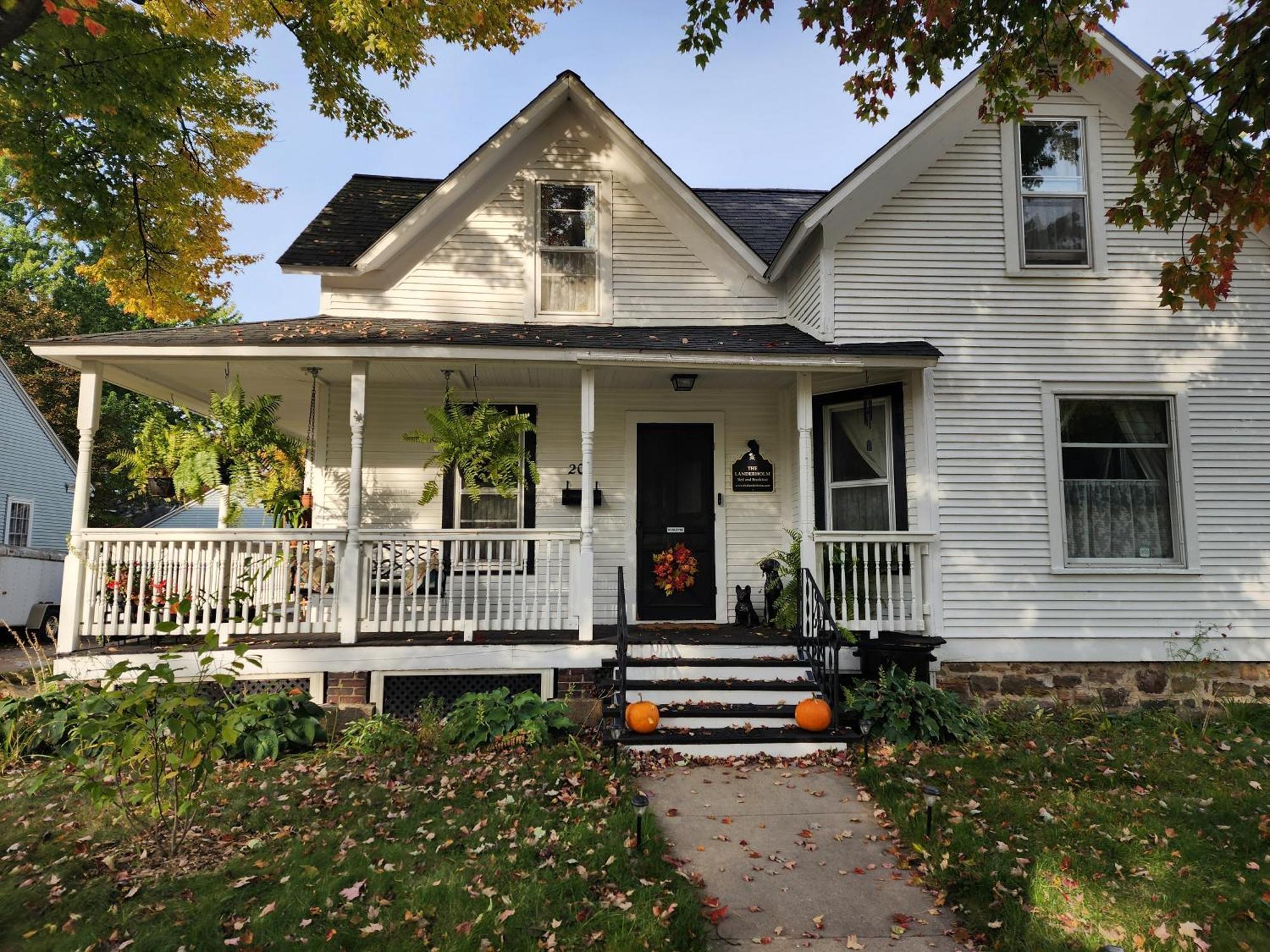 The Landerholm Bed And Breakfast Wisconsin Rapids Exterior photo